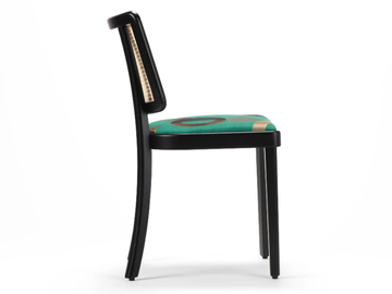 SÖLDEN - Vienna straw and bent wood chair by Wiener GTV Design - view 3